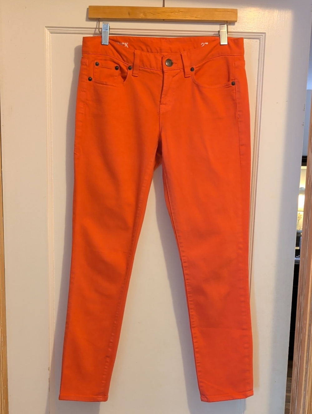 J. Crew Coral Ankle Crop Jeans, Sz 27